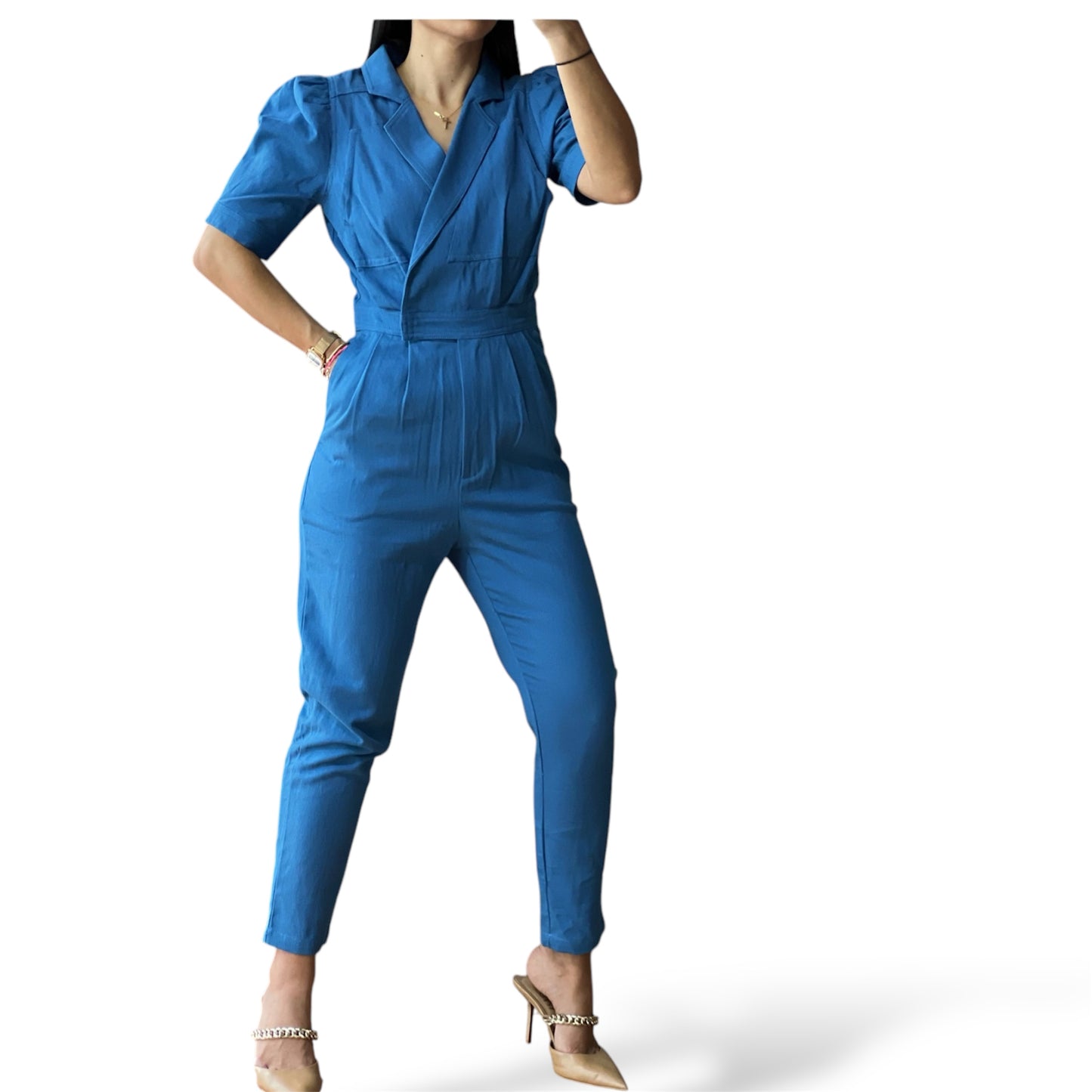 Denim Blue Jumsuit