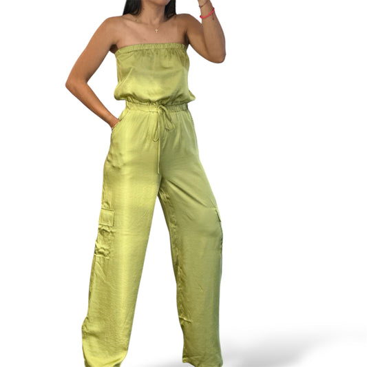 TUBE BODICE JUMPSUIT