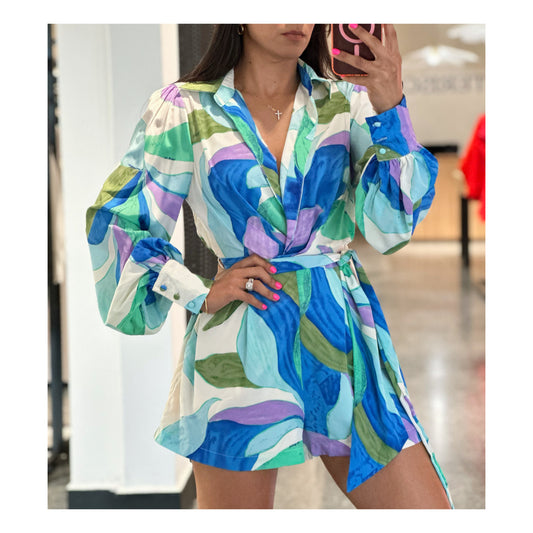 SORA WRAP PLAYSUIT