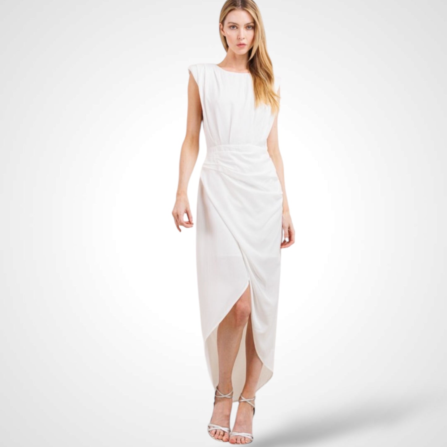 High Low Midi Dress