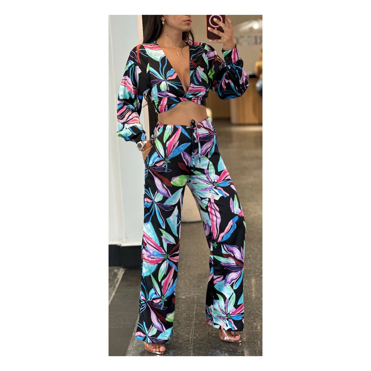 PRINT TWO PIECE SET