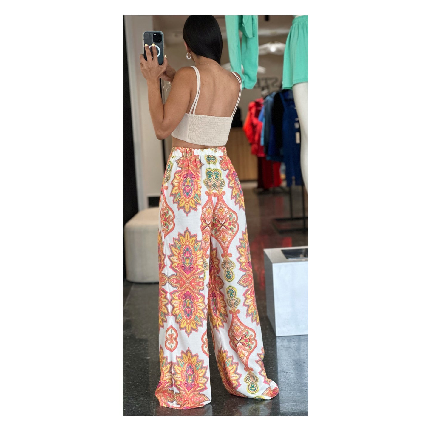 Printed Woven Pants