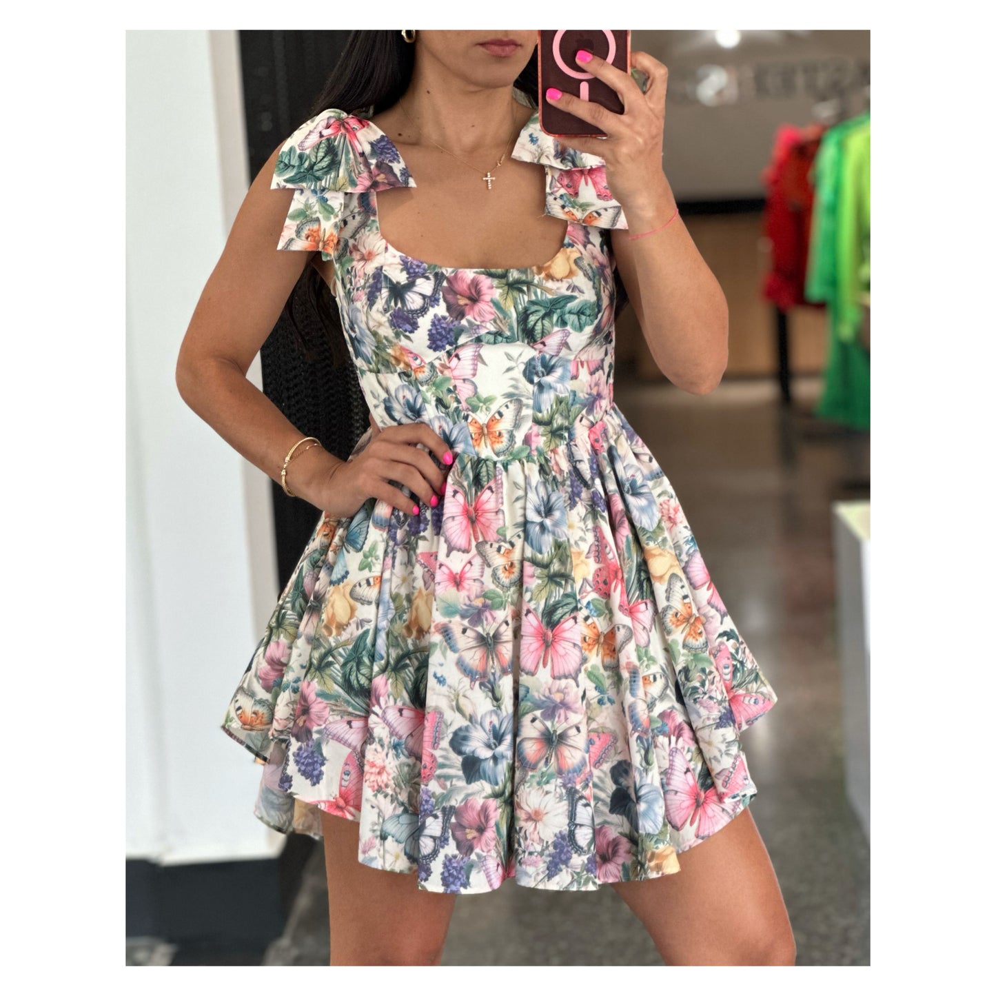 GIVE ME BUTTERFLIES MINI DRESS SJQ