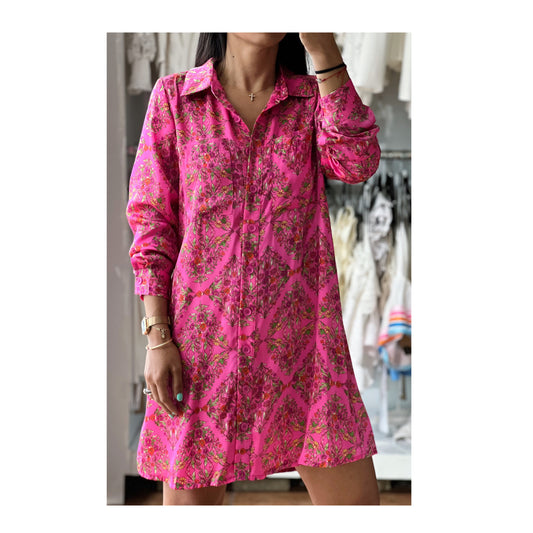 Della Shirt Dress