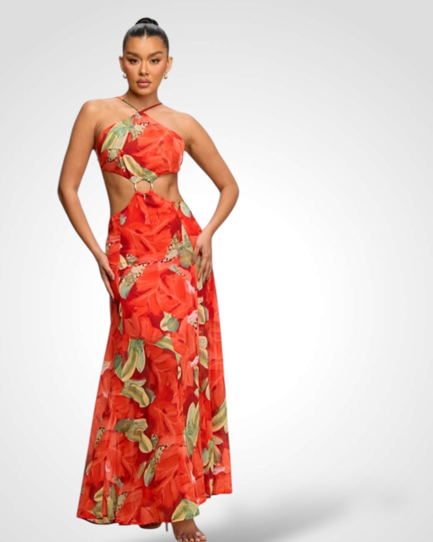 PARADISE RING MAXI DRESS