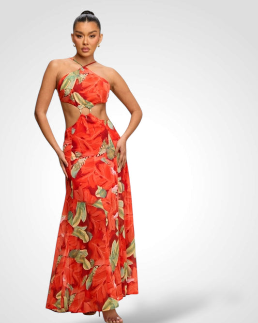 PARADISE RING MAXI DRESS