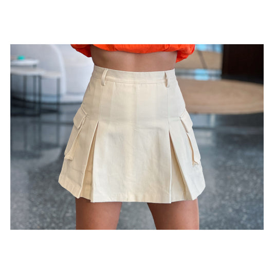 Flap Pocket Mini Cargo Skort