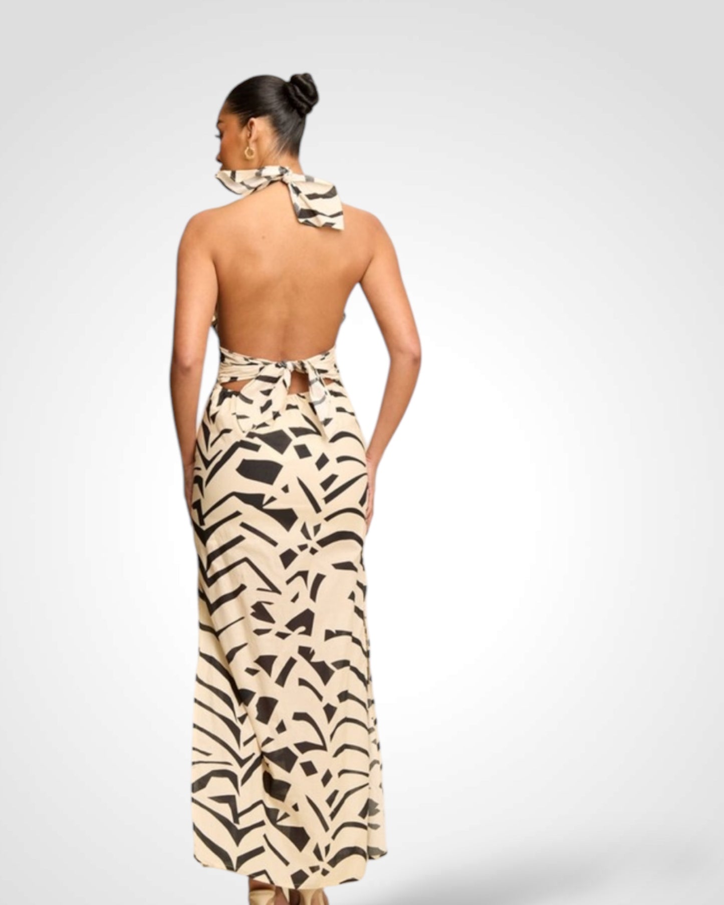 SJQ - NEPAL HALTER DRESS