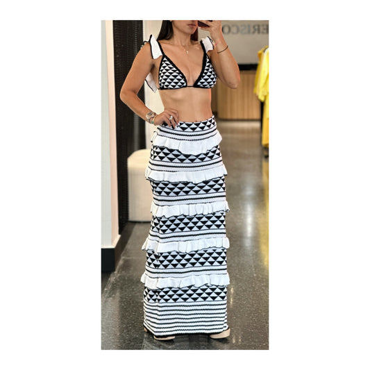 Crochet Black & White Set