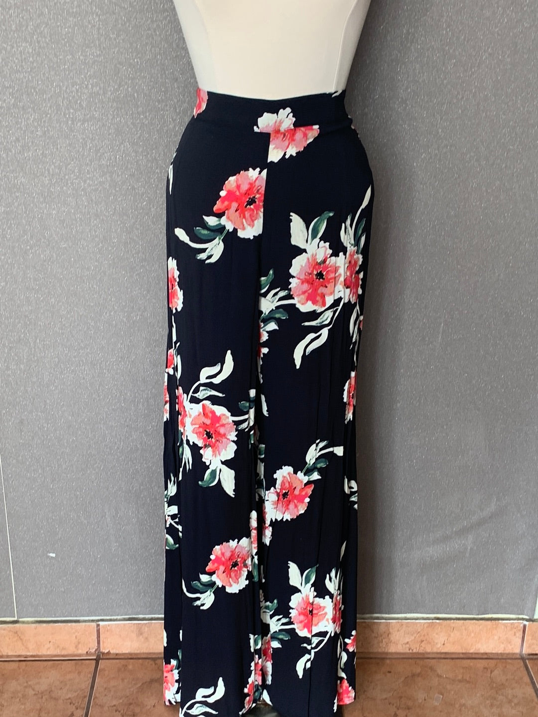 Rayon Flower Pants