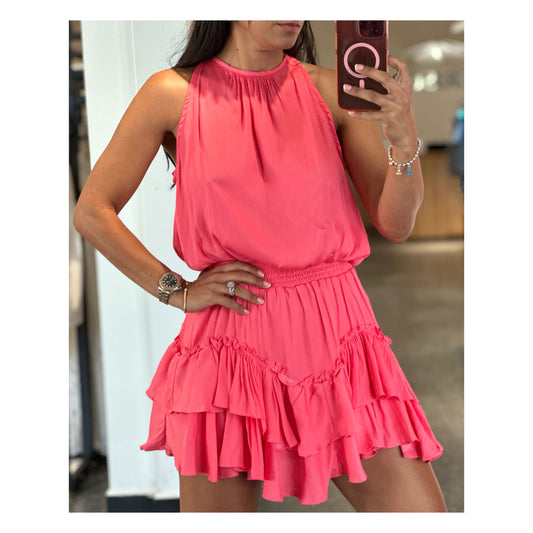 RUFFLE DRESS