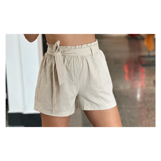 CREAM SHORT PANT