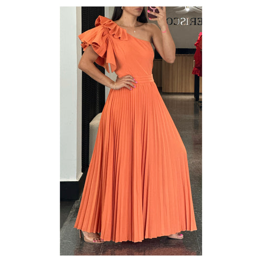 Orange Maxi Dress