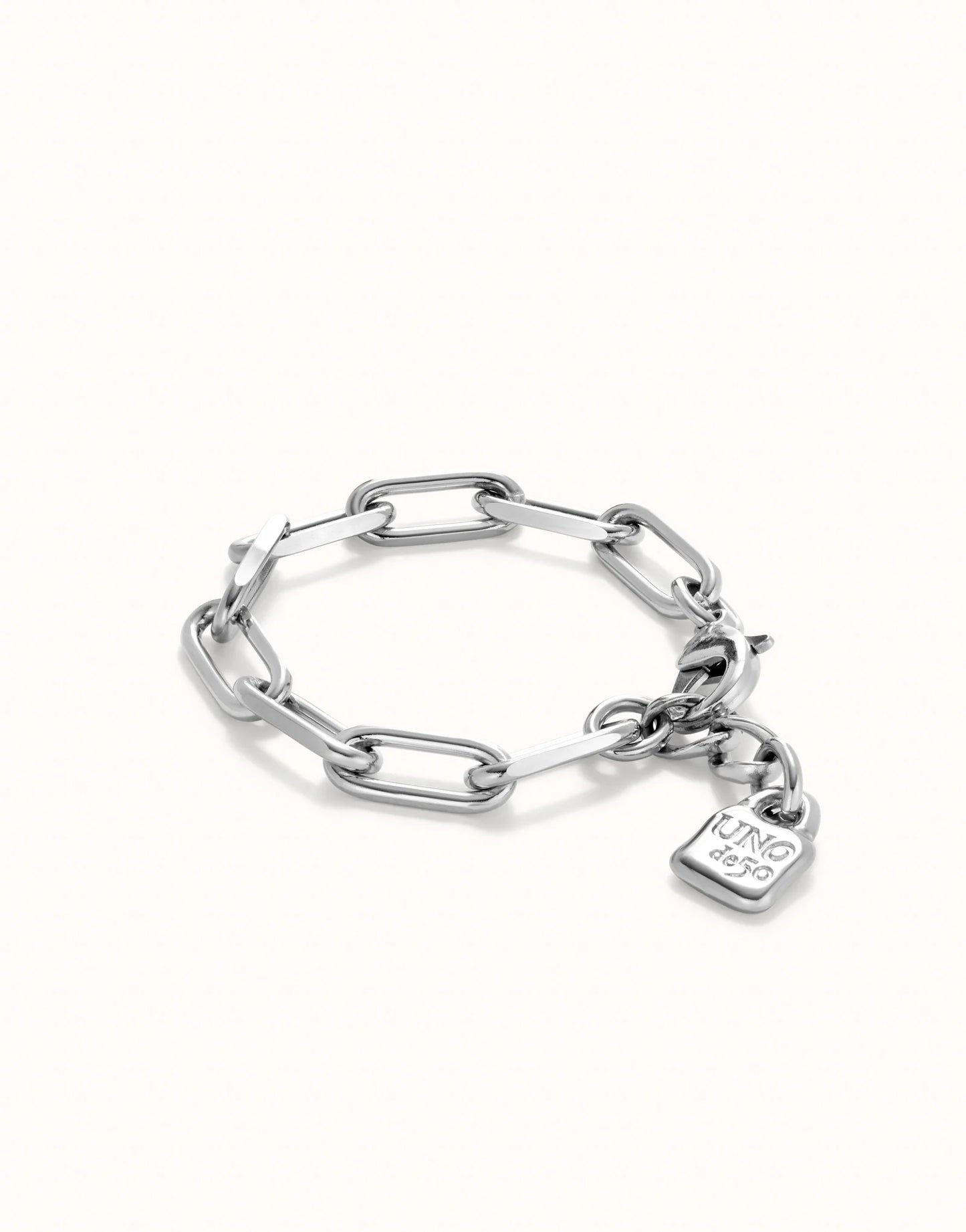 Uno de 50 Sterling silver-plated bracelet with links