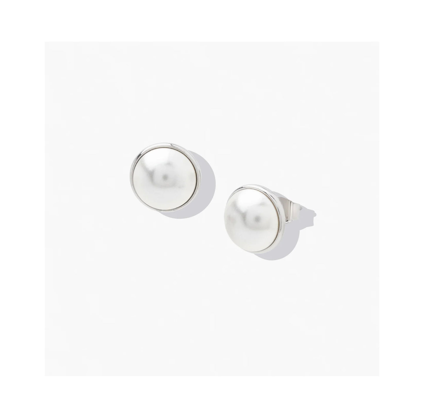 BLACK TIGER PEARL STUD EARRINGS