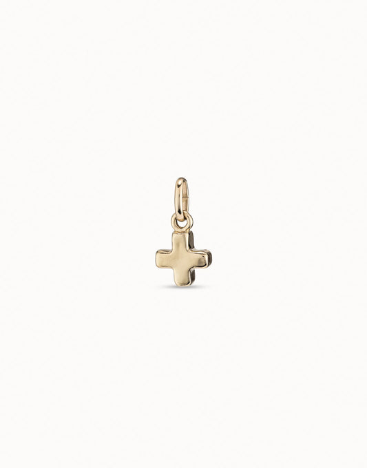 Uno de 50 Gold-plated cross charm