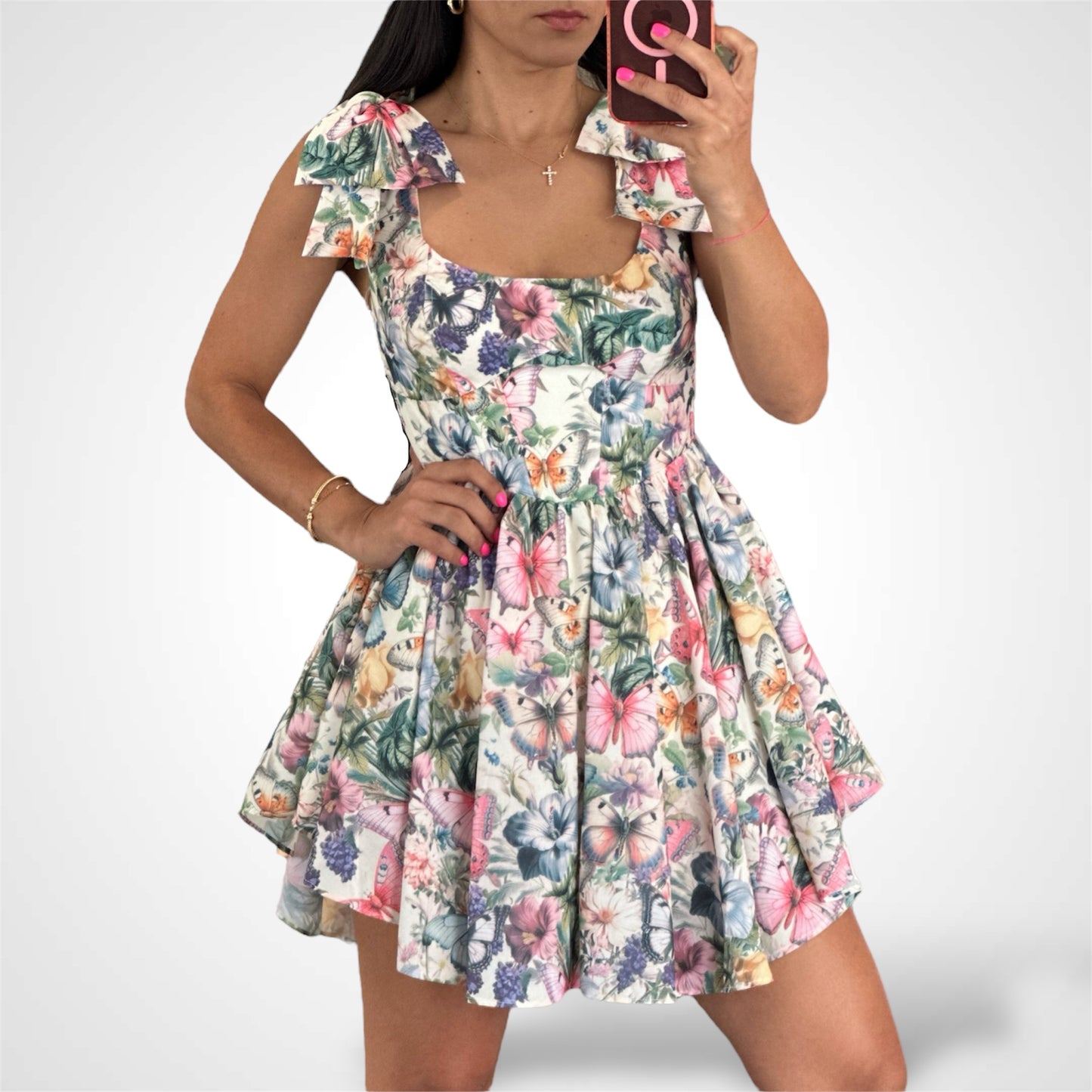 GIVE ME BUTTERFLIES MINI DRESS SJQ