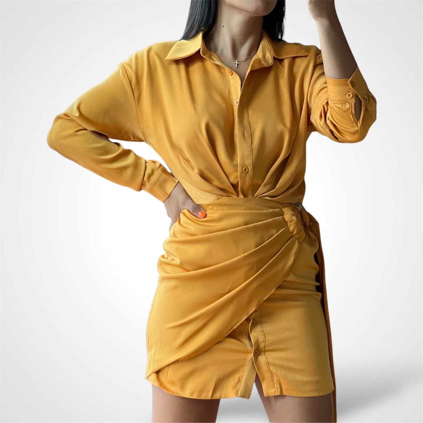 Honey O’ring Collar Dress