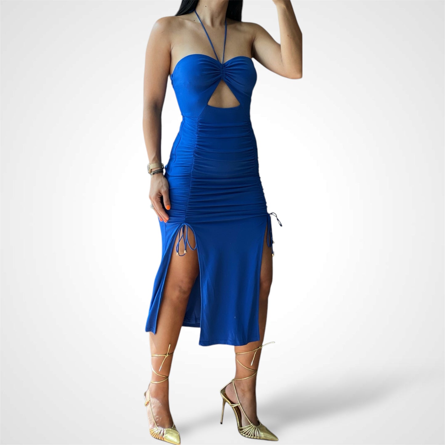 Cobalt Fitted Dress