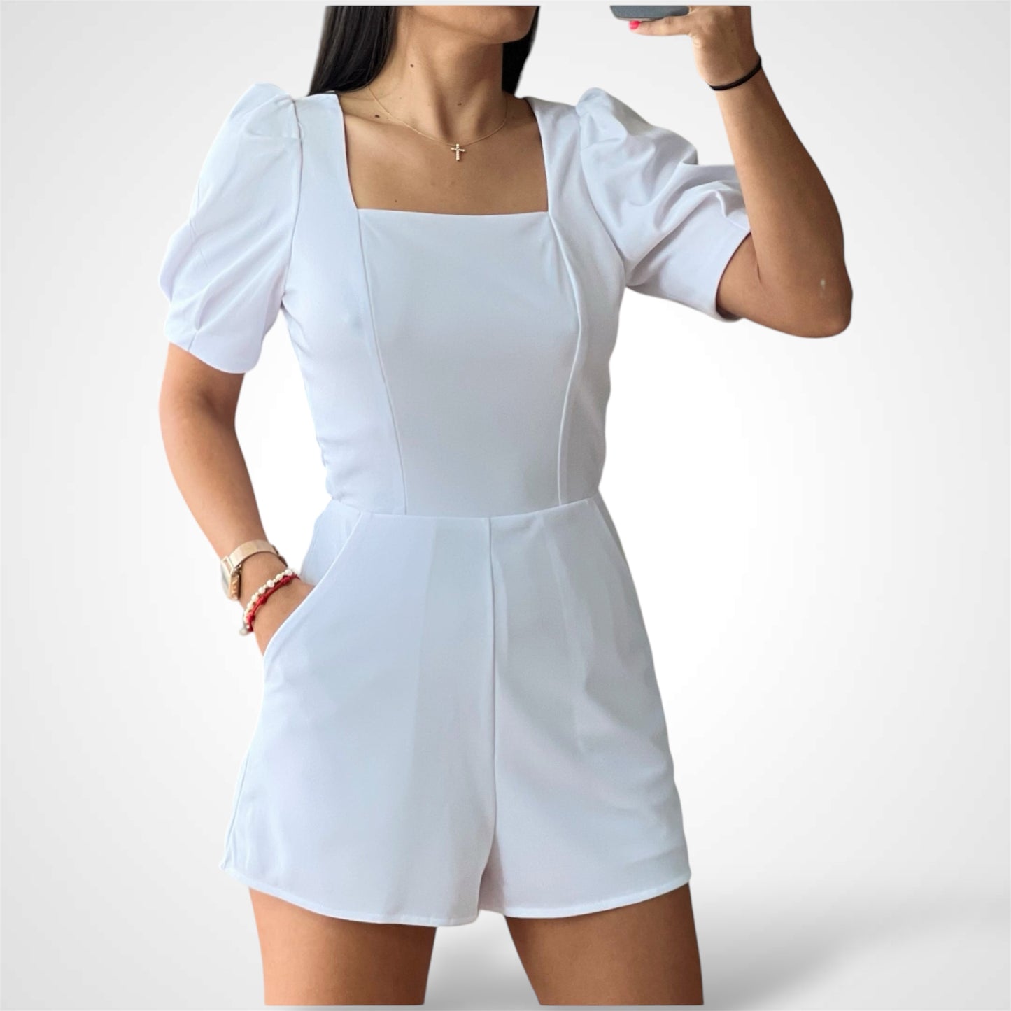 White Sugar Romper