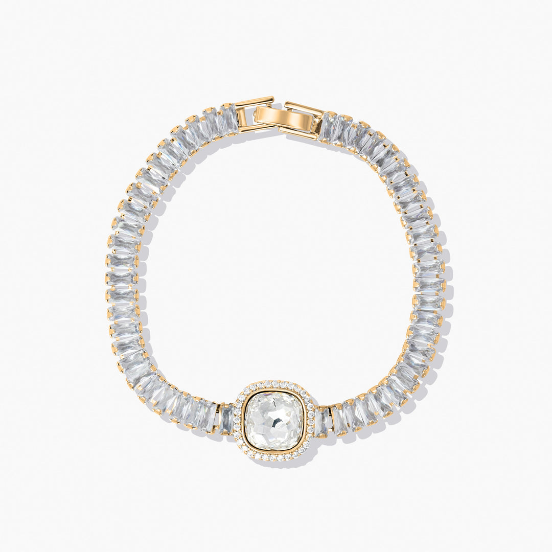 FC- HERITAGE BRACELET GOLD CRYSTAL