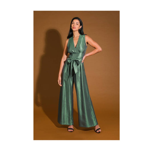 DEEP SAGE JUMPSUIT