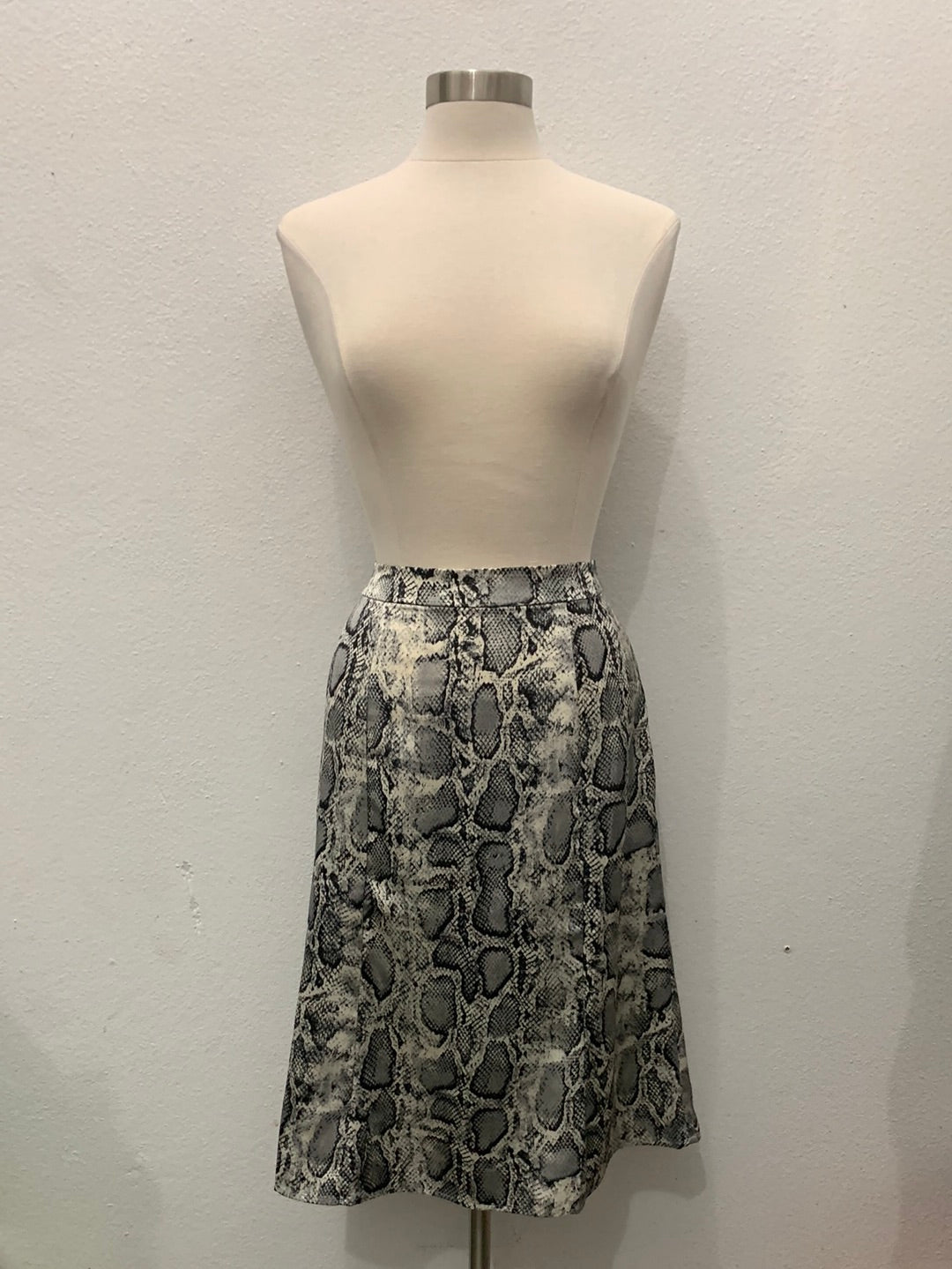 Snake Midi Skirt