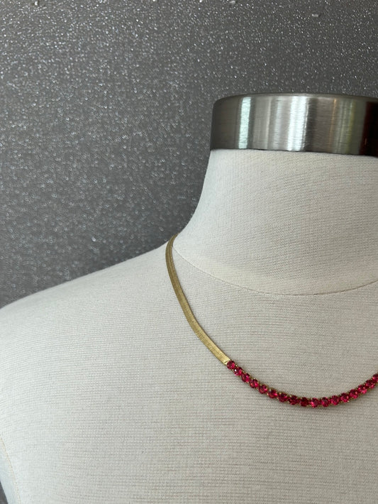 Reddisk Pink Gold Chain