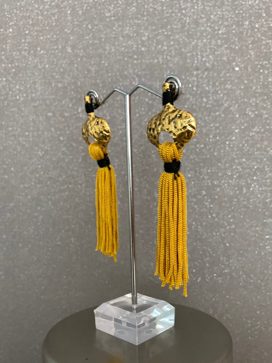 Rope Gold Earings