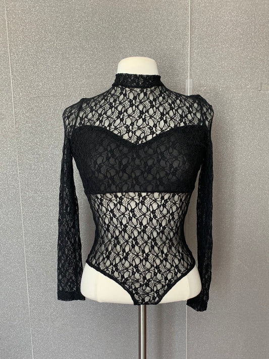 Black Lace Bodysuit