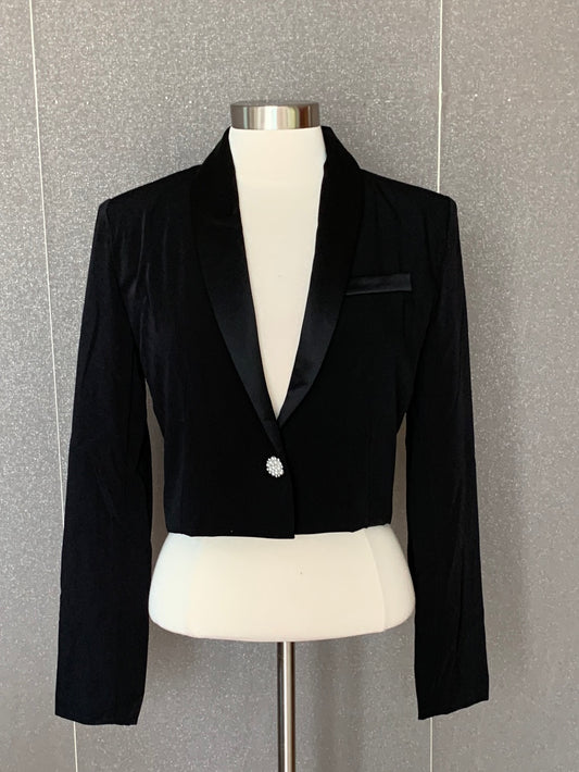 BLACK SHORT BLAZER