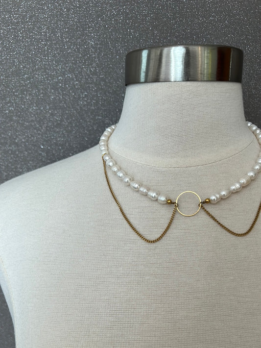 Pearl Gold Chain