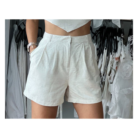 Mid Pleated Short