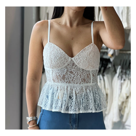 Corset Lace Cami Top