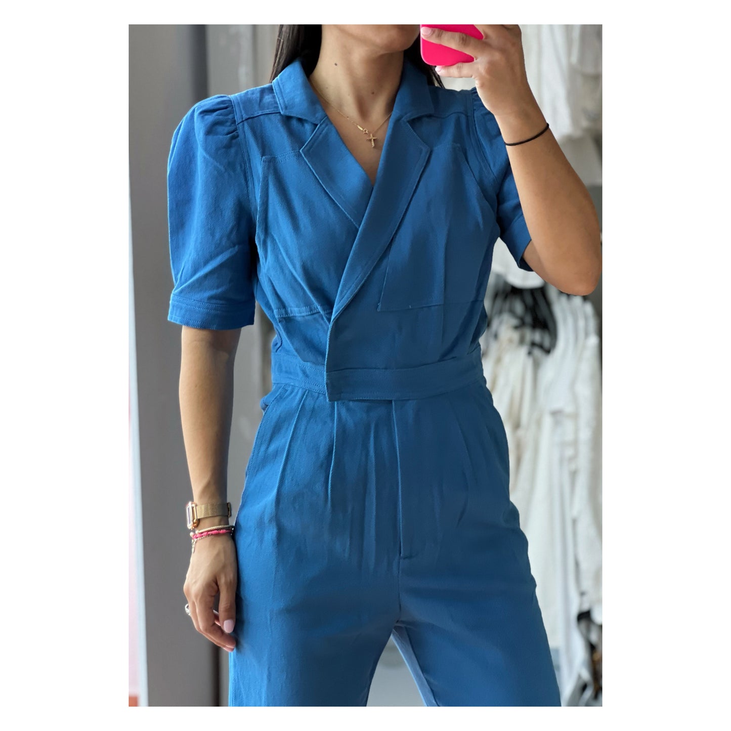 Denim Blue Jumsuit