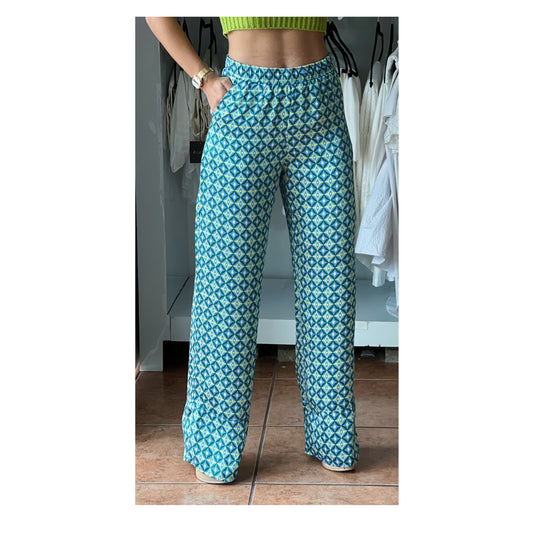 Blue Lime Pants