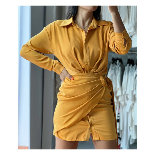 Honey O’ring Collar Dress