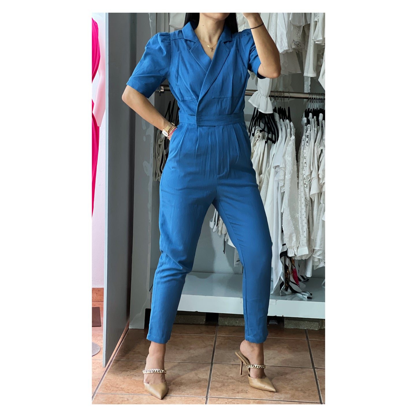 Denim Blue Jumsuit