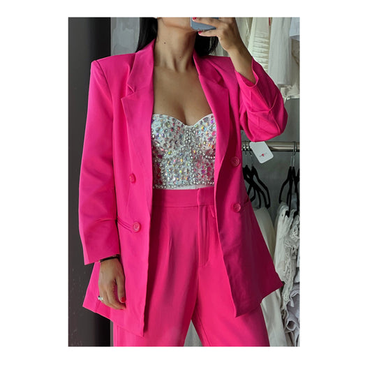 Bright Pink Blazer