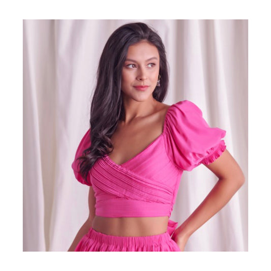 Doll Pink Crop Top