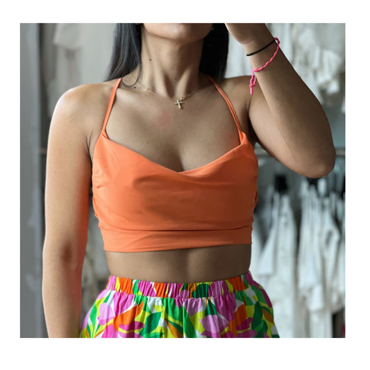 Papaya Crop Top