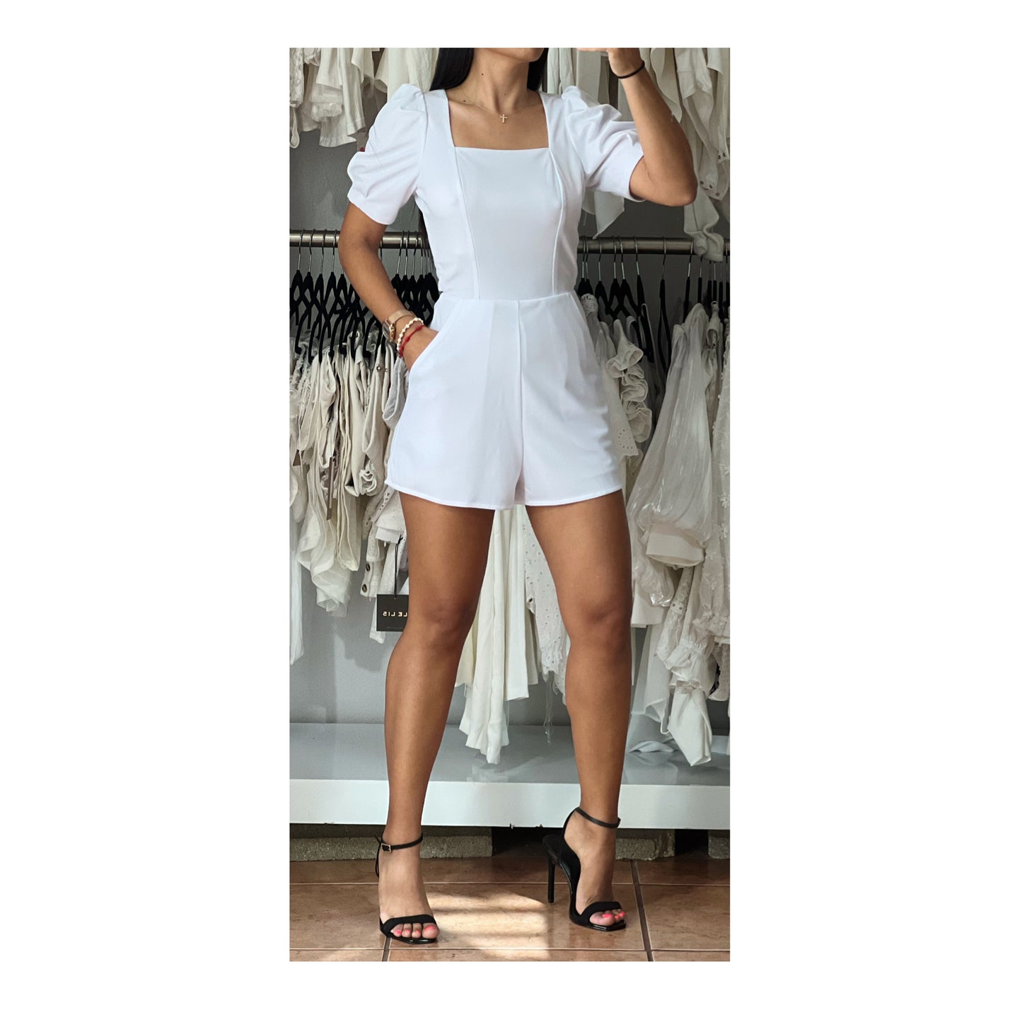 White Sugar Romper