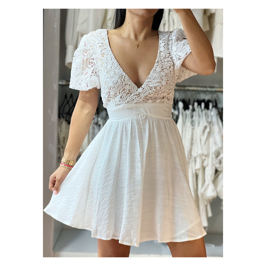 Lace Short Dress