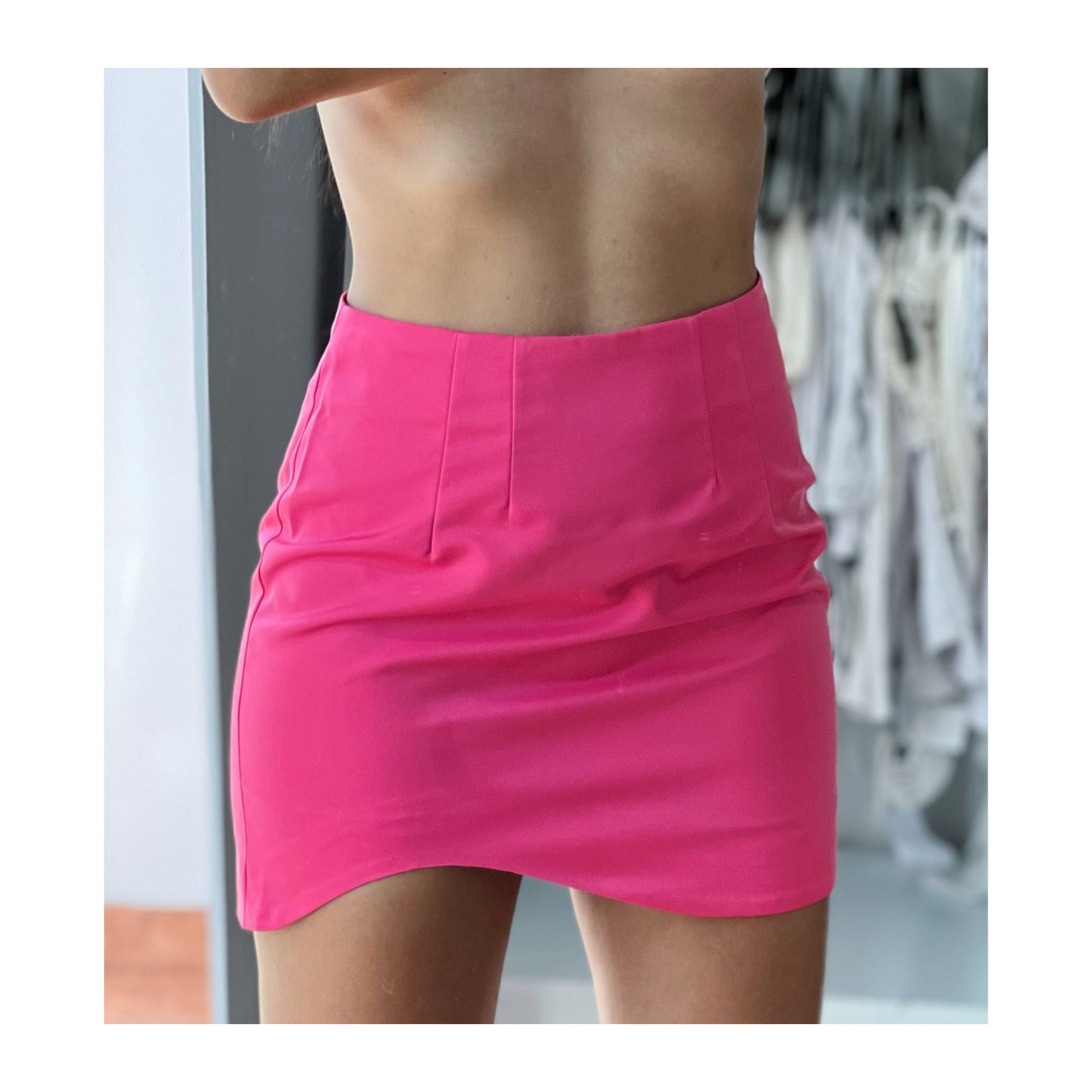 Doll Pink Mini Skirt