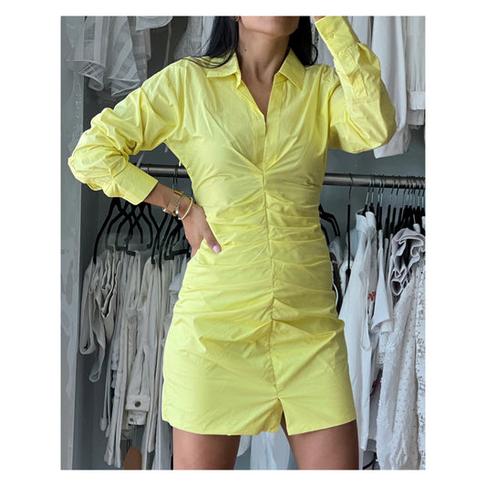 Front Shirt Mini Dress