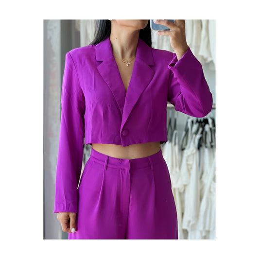 Violet Short Blazer